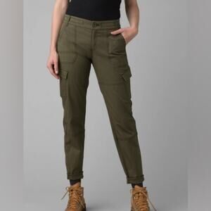 Prana Women’s Elle Cargo Pant in Cargo Green Size 8